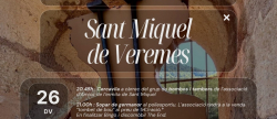 Vilafams celebra Sant Miquel de Veremes este fin de semana