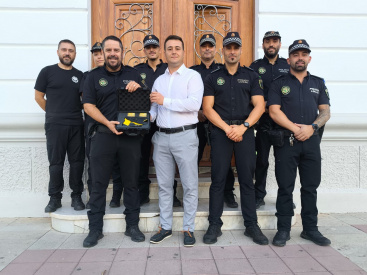 La Polica Local de Alqueras del Nio Perdido mejora su seguridad con la incorporacin de una pistola de electroshock