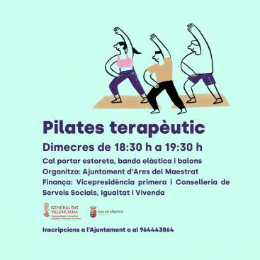 Ares del Maestrat promociona la actividad física con cursos de pilates y tonificación