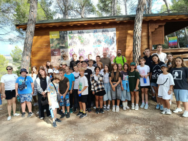 Morella acull a 38 xiquets i xiquetes refugiats d'Ucrana dins del programa 'Vacances de Pau'