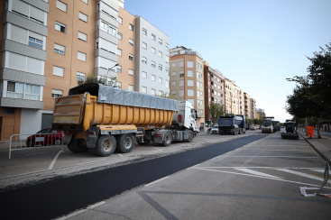 Burriana acomete la mejora de la pavimentacin en la avenida Jaume I