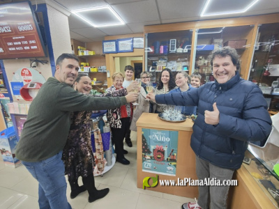 El Estanc Sant Francesc de l'Alcora vende el primer premio de la loter�a del Ni�o