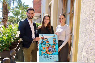 El Grao de Castell�n presenta el cartel oficial del Carnestoltes 2026: Del Mar a la Festa, de la artista Elisa Chiva Edo