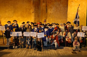 Vila-real conmemora la Crema de 1706 con una marcha c�vica y acoge el II Congreso Internacional de Recreaci�n Hist�rica