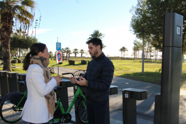 Castell�n refuerza Bicicas en el distrito mar�timo con nueva base en Parque Litoral y eleva a 63 el total de bases