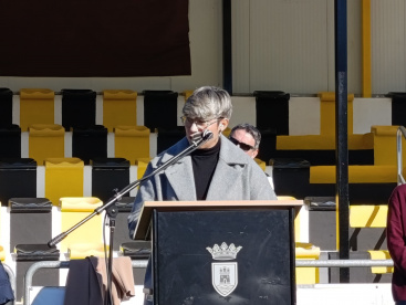 Almenara inaugura la Grada Marta Mateos y presenta el libro Marta Mateos, pionera del gol