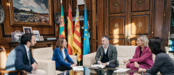 Bego�a Carrasco recibe al vicepresidente segundo de la Generalitat y conseller de Presidencia para abordar proyectos conjuntos en Castell�n