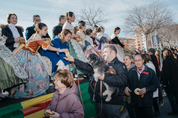 Castell�n celebra Sant Antoni con recorrido reformado y bendici�n de animales