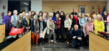 Almassora celebra el pleno de la UNED Senior con un di�logo abierto sobre los principales proyectos del municipio