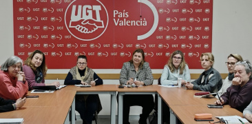 PSPV y Coordinadora Feminista sellan alianza para convertir la lucha contra la violencia machista en eje esencial de las pol�ticas municipales de Castell�