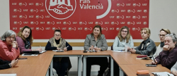 PSPV y Coordinadora Feminista sellan alianza para convertir la lucha contra la violencia machista en eje esencial de las pol�ticas municipales de Castell�