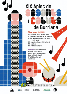 Burriana celebra el XIX Encuentro de Gigantes y Cabuts: una celebraci�n de la tradici�n, la inclusi�n y la cultura viva