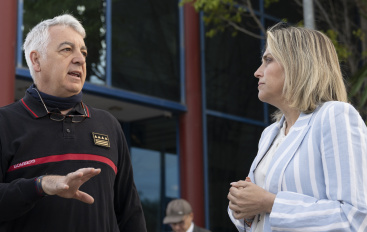 Marta Barrachina celebra el nombramiento de Andr�s Balfag� como director general de Coordinaci�n de los Servicios de Prevenci�n, Extinci�n de Incendios y Salvamento de la Comunitat Valenciana