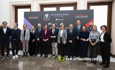La Diputaci�n celebra la llegada de la Supercopa de Espa�a femenina a Castell�n