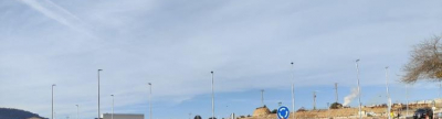 Terminan la rotonda que dar� acceso a la nueva zona comercial de Alcora
