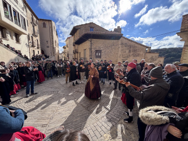 Sant Antoni bajo la lluvia: Vilafranca mantiene viva la tradici�n pese al mal tiempo
