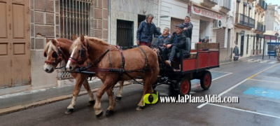La Vilavella va viure un Sant Antoni afectat per les inclem�ncies del temps