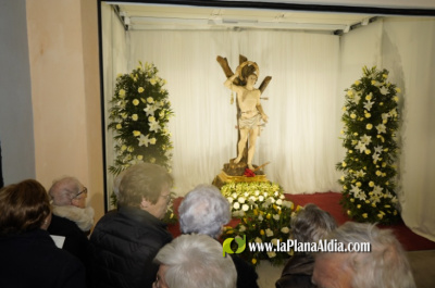 La Vilavella inicia los actos de Sant Sebasti� con el traslado del patr�n