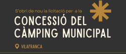 Vilafranca abre de nuevo la licitaci�n del Camping Municipal