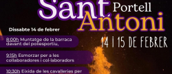 Portell cierra las celebraciones de Sant Antoni en Els Ports los d�as 14 y 15 de febrero