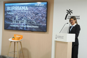 Burriana presenta en Fitur su oferta cultural, hist�rica y de patrimonio bajo el lema 'Ciudad Bimilenaria'