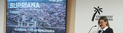 Burriana presenta en Fitur su oferta cultural, hist�rica y de patrimonio bajo el lema 'Ciudad Bimilenaria'