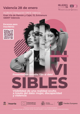 Valencia presenta el estudio 'Ojo al dato' sobre violencia de g�nero y discapacidad