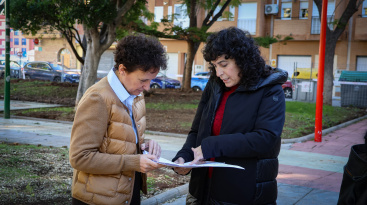 Onda avanza en la transformaci�n del parque de las Tres Culturas con jard�n comestible y espacio did�ctico