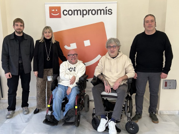 Comprom�s advierte del riesgo de cierre de la Oficina de Vida Independiente de Castell�n ante retirada de subvenci�n de la Generalitat y del Ayuntamiento de Bego�a Carrasco