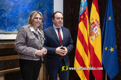  Marta Barrachina reafirma la colaboraci�n con el president de la Generalitat para seguir avanzando en materia h�drica, sanitaria, infraestructuras y sector primario
