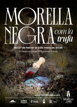 Morella Negra se presenta como la Trufa: un festival que fusiona misterio, trufa y novela negra