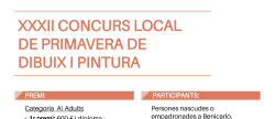 benicarlo-abre-la-convocatoria-de-la-xxxii-edicion-del-concurso-local-de-primavera-de-dibujo-y-pintura