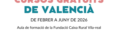 Vila-real pone en marcha una nueva edici�n de cursos de valenciano gratuitos para la poblaci�n adulta