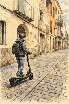 Borriol impulsa acciones educativas ante la propuesta de ordenanza sobre el uso de patinetes el�ctricos