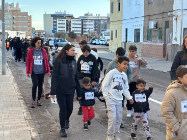 Almassora apoya la carrera escolar solidaria 'La Vuelta al Cole Unoentrecienmil' para recaudar fondos contra la leucemia infantil