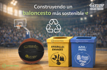 La FBCV refuerza su compromiso medioambiental con Ecoembes para impulsar el reciclaje en eventos deportivos