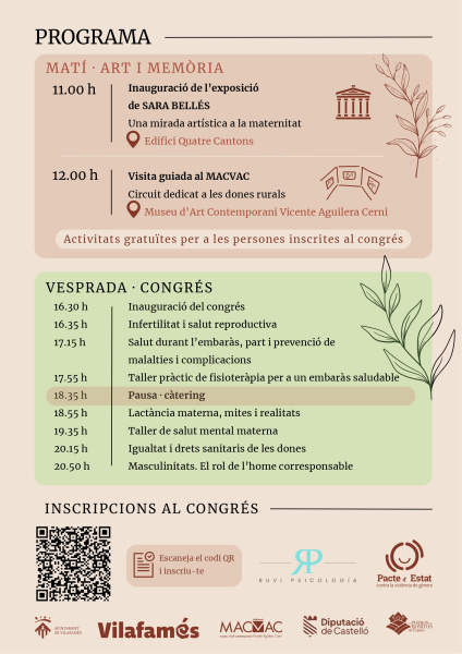 Vilafamés acoge un congreso de maternidad para abordar salud, igualdad y prevención