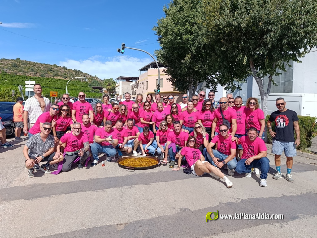 M�s de 1.700 persones participen en la XXVIII Trobada de Quintes d'Almenara