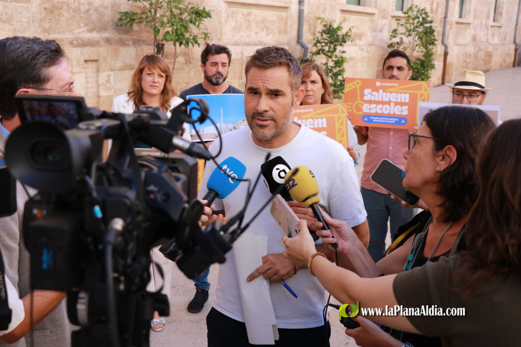Compromís denuncia que PP y Vox rechazan desbloquear las obras educativas en Benicarló, Borriol y Betxí
