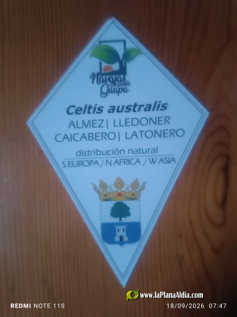 Navajas estrena el seu passeig bot�nic