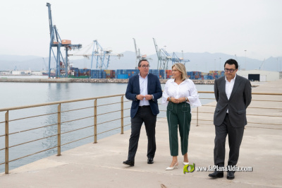 La Diputación de Castellón y PortCastelló abordan en un encuentro técnico el estado de las infraestructuras portuarias