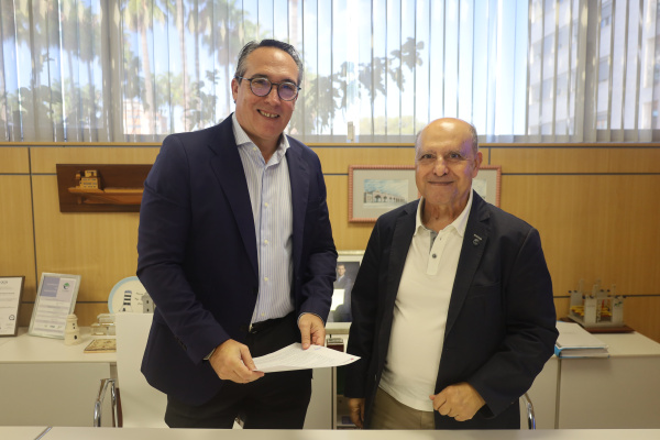 La Fundación PortCastelló y ATC firman un convenio para reforzar la alianza con la industria cerámica