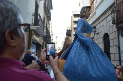 Aquesta vesprada, Vila-real va celebrar un Correllengua c�vic per a conmemorar el 9 d'octubre