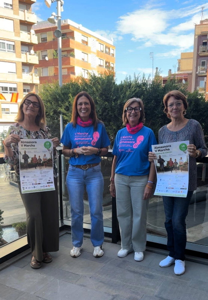 Almassora celebra la V Marcha Contra el Cáncer el 18 de octubre