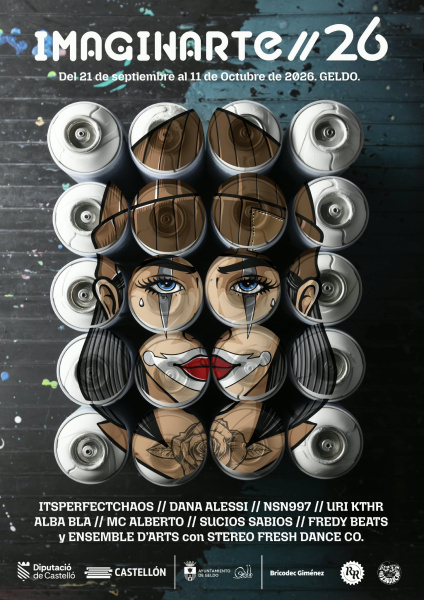 GELDO cierra la XI edición de Imaginarte 2026 con un fin de semana de música, arte urbano y espectáculos