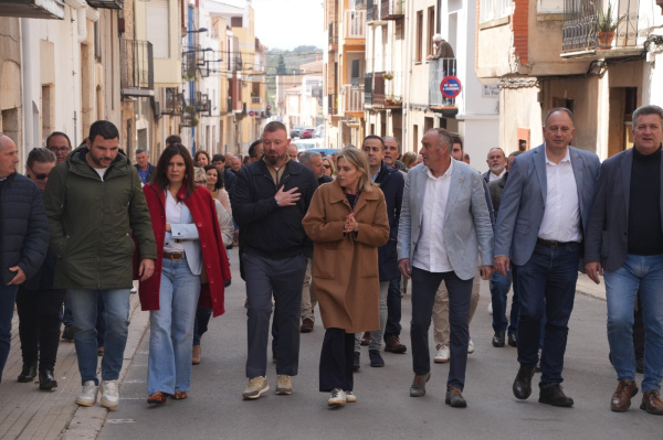 Castellón exige inversiones para la N-232 y denuncia abandono del sanchismo en Sant Jordi