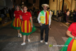 La cavalcada de disfresses plena de color Les Alqueries