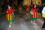 La cavalcada de disfresses plena de color Les Alqueries
