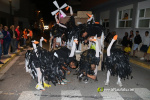 La cavalcada de disfresses plena de color Les Alqueries