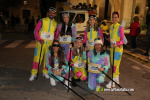 La cavalcada de disfresses plena de color Les Alqueries